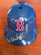 WADE BOGGS SIGNED HELMET BOSTON RED SOX BASEBALL JSA Certified