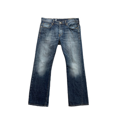 Buffalo David Bitton Jeans Mens 30 Blue King-X Basic Slim Boot Stretch Denim