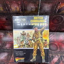Bolt Action WW2 British Commandos Support Group NIB NEW Warlord Games 28 mm