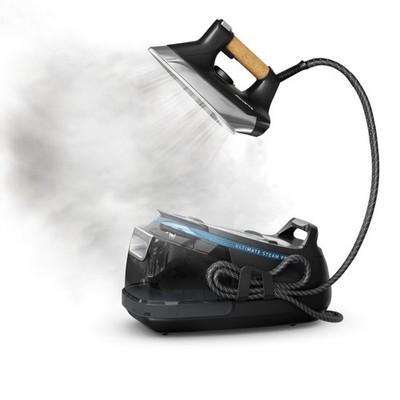 Rowenta, Iron, Ultimate Steam Pro Stainless Steel 60 Minute Run Time, Black 