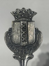 Amsterdam Silver 835 Vintage Souvenir  Spoon Collectible