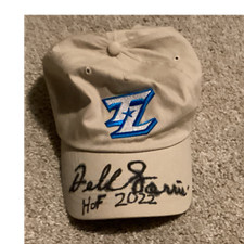 Beige Signed Baseball Cap Adjustable Mens Cas...