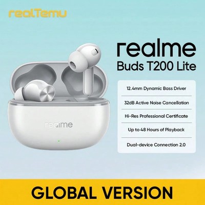 Realme Buds T200 Lite Kabellose Bluetooth Kopfhörer mit beeindruckendem Billig24