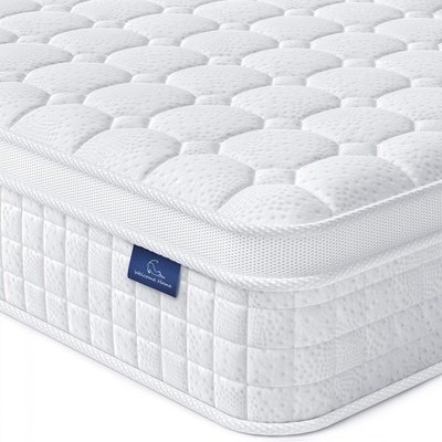 12 Inch Multilayer Hybrid Queen Mattress - Multiple Sizes & Styles Available,...