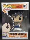 Funko Pop! PRINCE VEGETA #863 Animation DRAGON BALL Z Vinyl Figure DAMAGED BOX