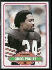 1980 Topps #150 Greg Pruitt