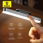 Baseus Magnetic LED Night Light Rechargeable Desk Lamp Stepless Dimming 24H