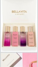 BellaVita Luxury Perfume Gift Set for Women 4x20ml | DATE, SENORITA, GLAM, ROSE