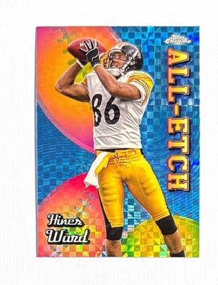 Hines Ward ~ 2024 Topps Chrome ~ X-fractor #CAE-HW All-Etch