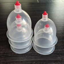 5PCS Vacuum Suction Cupping Cups Massage Jar Cans Health Care Beauty Spa Tools