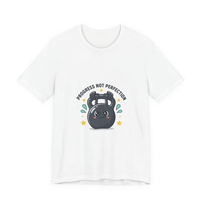 Progress Not Perfection Tee | gymtimidation start small fitness shirt