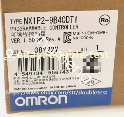 1PCS Omron Programmable Electronic Controller NX1P2-9B40DT1 new via FedEx or DHL