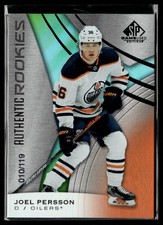2019-20 SP Game Used Orange Rainbow Joel Persson /119 #170
