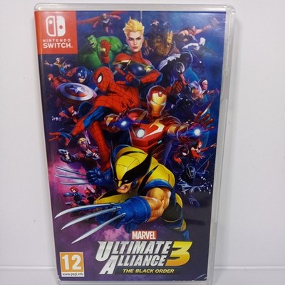 Marvel Ultimate Alliance 3: The Black Order Nintendo Switch Excellent Condition