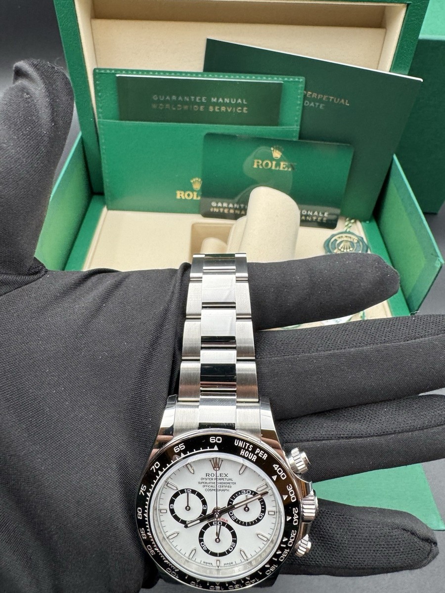 2026 Unworn Rolex Cosmograph Daytona 126500LN Panda White Dial