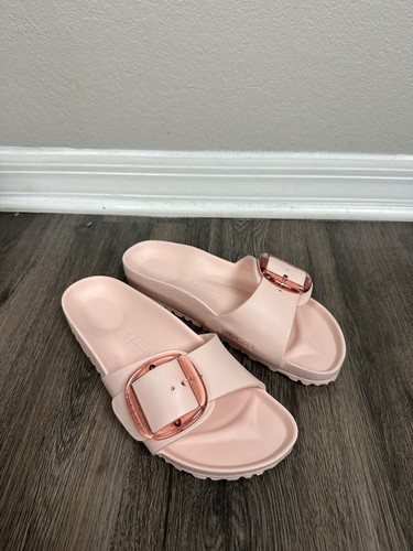 Sandali Birkenstock Madrid EVA fibbia grande rosa chiaro 40 W 9 persone gratis nuovi - Foto 3 di 6