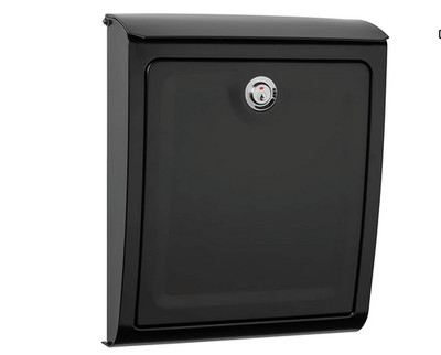 Mailbox for outside Wall Mount Locking Drop Box Keyed Architectural Mailboxes