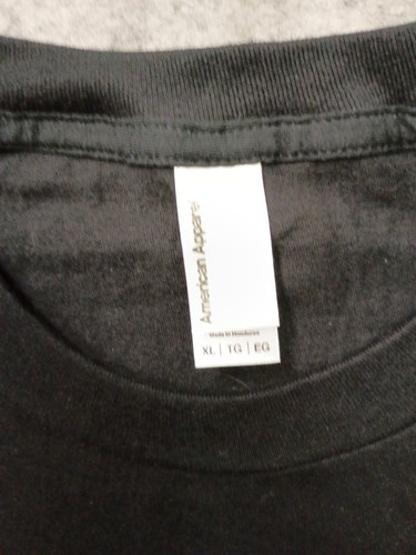 LIPTRUCE Mens XL Band Logo Graphic Black T-Shirt Music Rock American Apparel - Picture 4 of 8