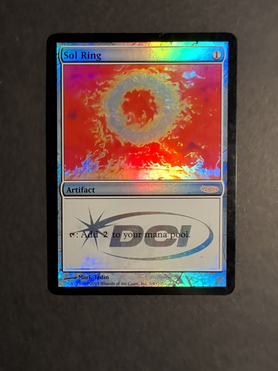 Sol Ring FOIL Judge Promo (Magic the Gathering MTG 2005