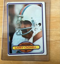1980 Topps - Larry Csonka #485