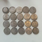 Franklin Half Dollars lot of 20, 90% silver