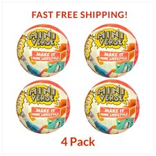 MGA's Miniverse Make It Mini Lifestyle Series 2 Collectibles - 4 Pack