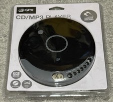 GPX Personal CD MP3 Player w/Anti-skip Protection Micro USB port PC807BMP3U NEW