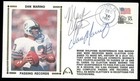 Mark Clayton Dan Marino PSA DNA Autograph 1984 First Day Cover Cache FDC Signed