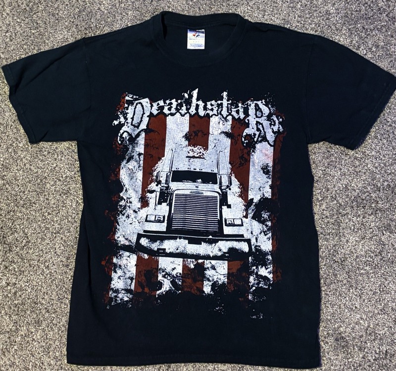 XDEATHSTARX Shirt Men’s Small Facedown Records Hardcore Vintage Monster Garage