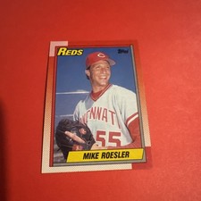 1990 Topps - Mike Roesler #203 (RC) Cincinnati Reds