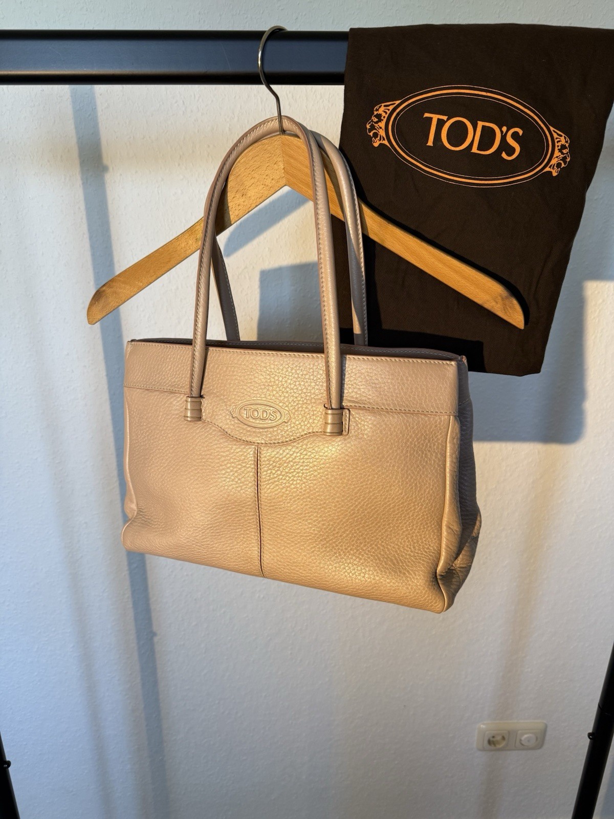 Borsa a mano TOD'S, rosa/madreperla