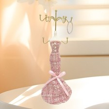 Model Dress Jewelry Display Stand Gift Jewelry Hanging Rack for Desktop Home