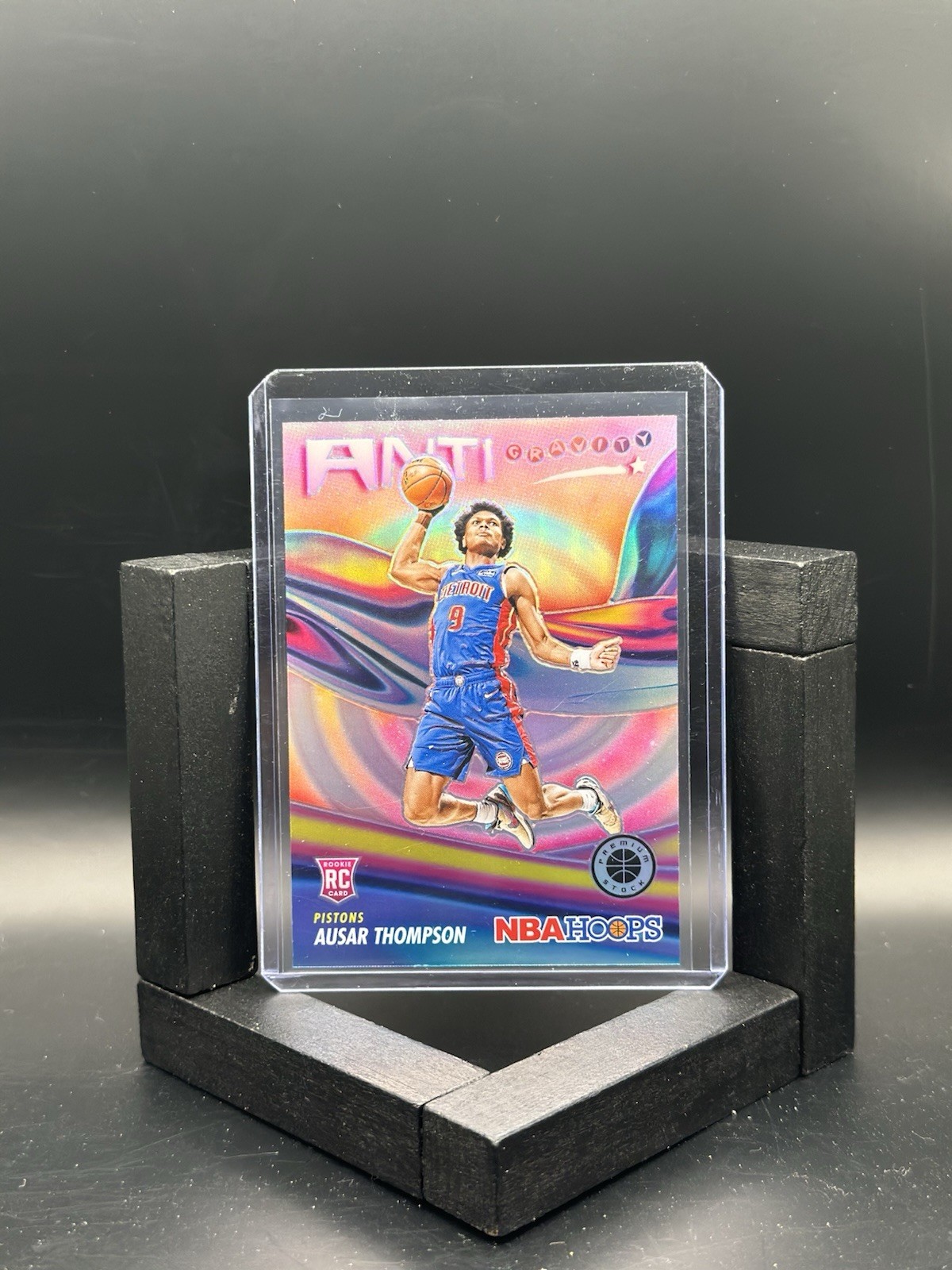 2023-24 Hoops Premium Stock Ausar Thompson Anti Gravity Silver Prizm Rookie RC