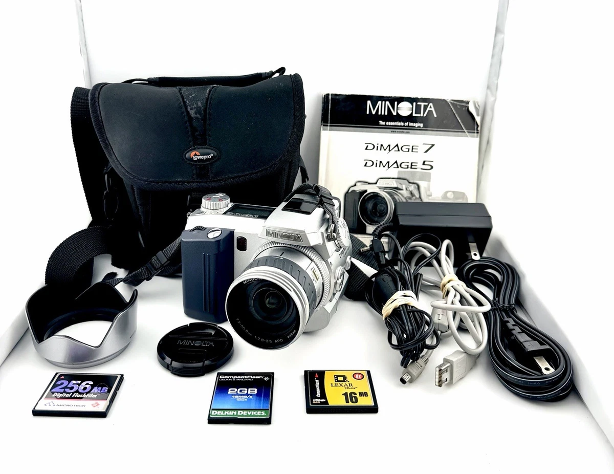 Konica Minolta 3-9.9x Digital Cameras 5-6.9 MP Maximum Resolution