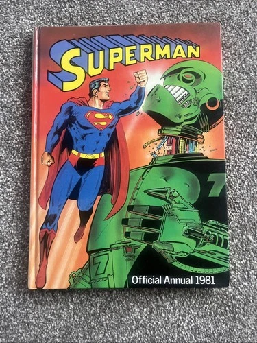 Superman Official Annual 1981 (London Editions U.K. Vintage hardcover)