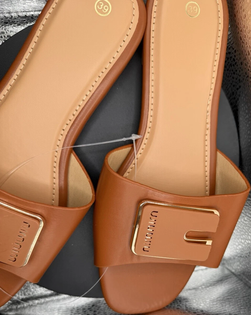 Brown Miu Miu Sandals for Women for sale | eBay