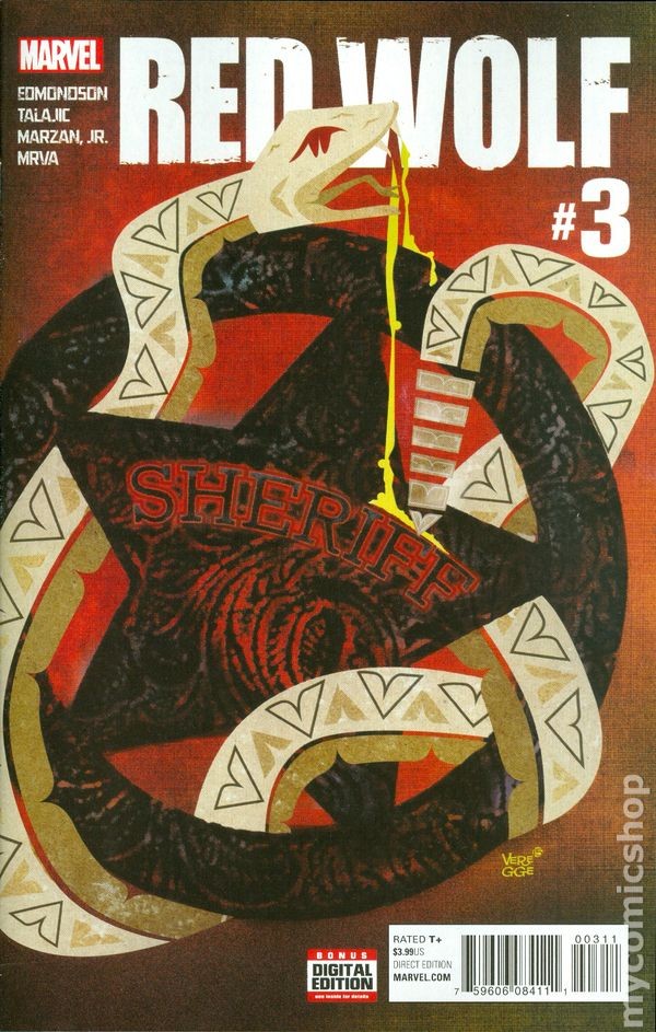 Red Wolf #3A FN 2016 Stock Image