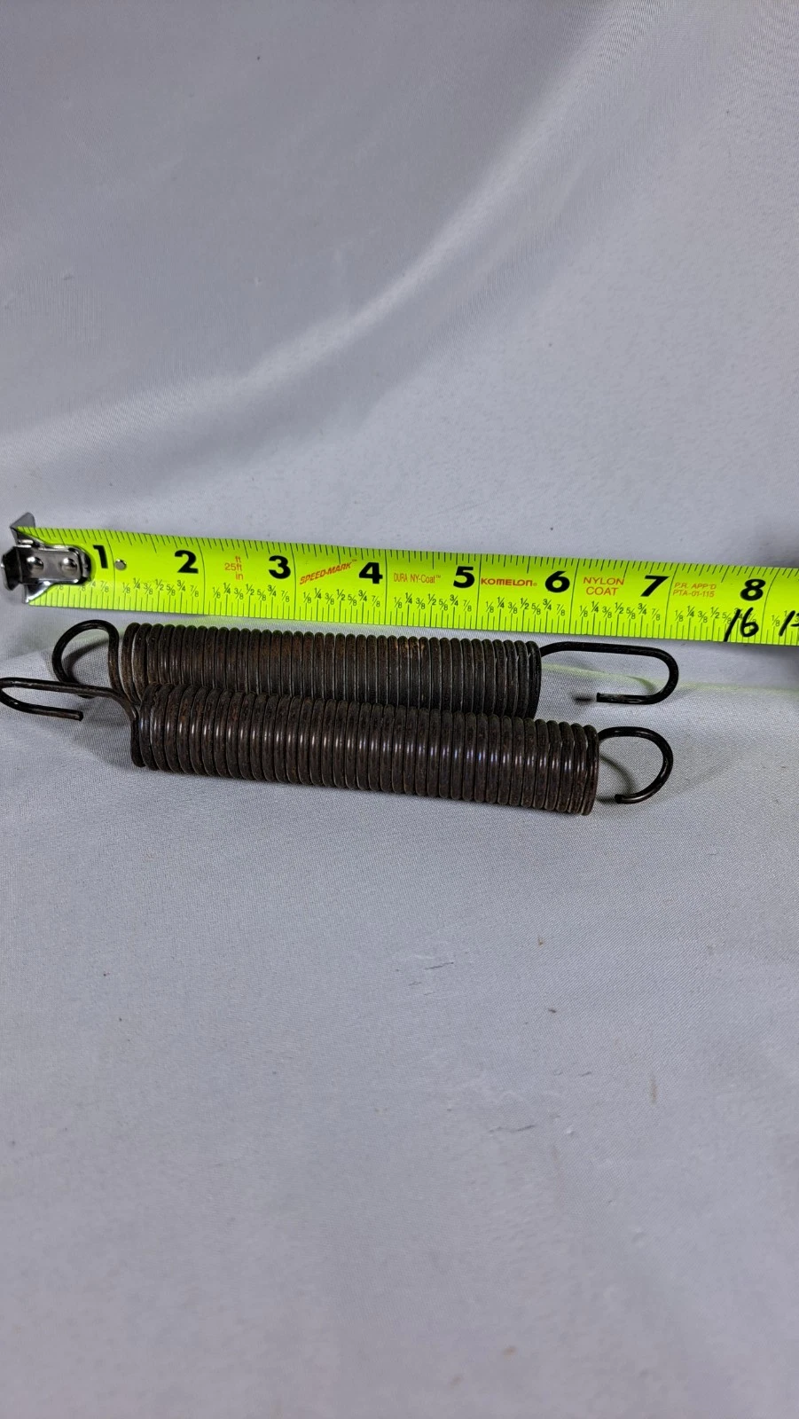 2 50 Pound Strength Steel Springs, B11