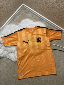 Vintage Puma Netherlands #14 Cruyff 2000s Remake Jersey Special Edition Orange M