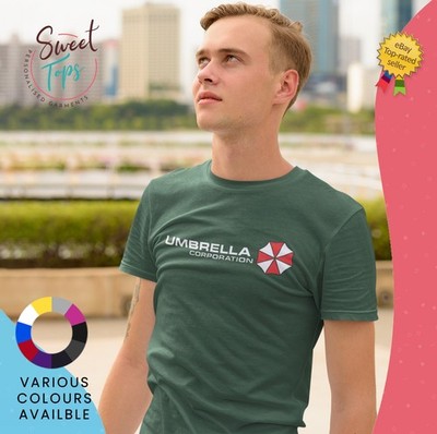 Umbrella Corporation kurzärmliges T-Shirt für Männer - Gaming- & Sci-Fi-Bekleidung