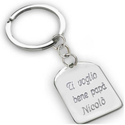 Portachiavi In Legno Casetta - Casa Nuova, Prima Casa, Amore, Famiglia - Foto 2