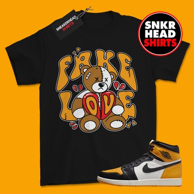 jordan 1 yellow toe shirt