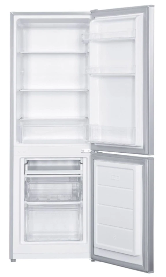 PKM Kühlgefrierkombination KG230KHEIX 173L Inox silber Kühlschrank LED - Bild 2 von 4