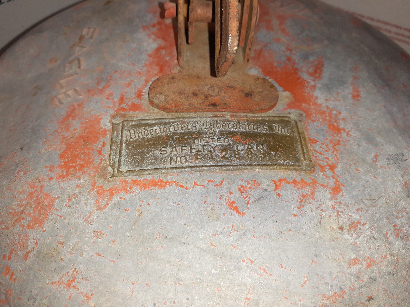 Vintage Bell System Gasoline Fuel Can Northwestern Bell