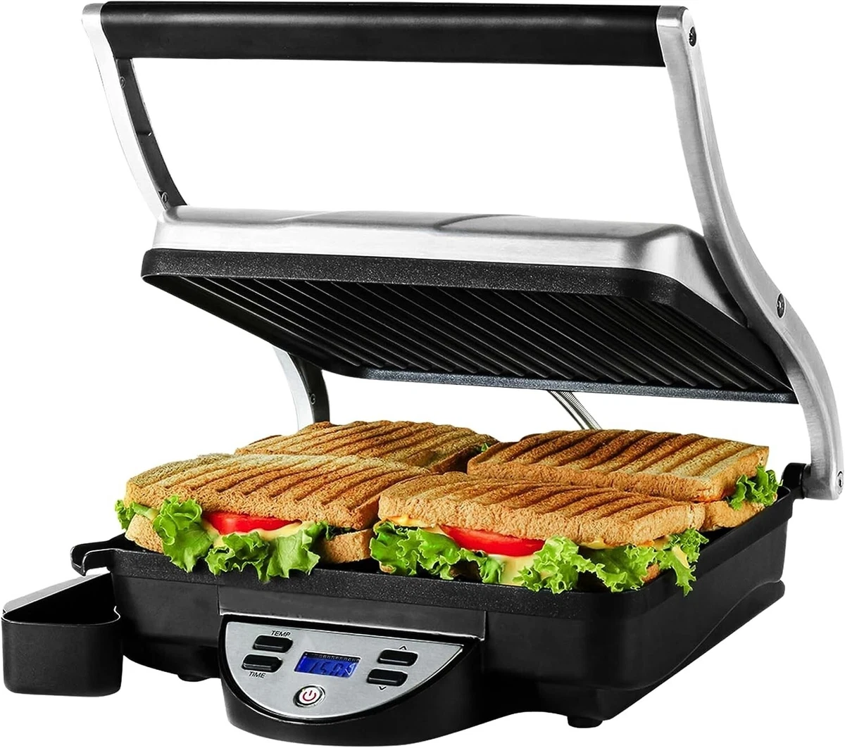 Sandwichera Grill Sanduchera Sandwiches Sandwiches Maker Tostadora De Pan  US NEW