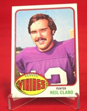 Neil Clabo TOPPS Football Card 1976 #46 NFL EX-NM 