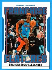 2023-24 Panini Donruss Basketball Franchise Features Shai Gilgeous-Alexander #18