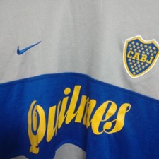 Nike Boca Juniors Gray International Club Soccer Fan Apparel and