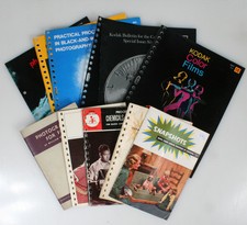 PHOTOGRAPHICA LITERATURE BOOKLETS/PAMPHLETS VINTAGE, LOT OF 11
