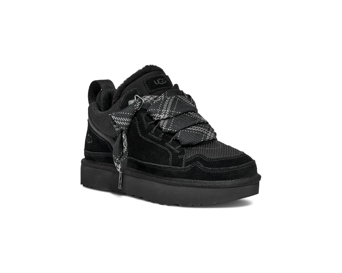 UGG LOWMEL Mujer Zapatos Gamuza y Lona Tenis Mujeres Tenis Zapatos
